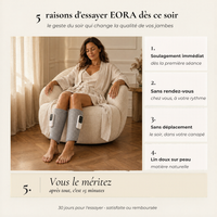 EORA · Pressothérapie en Lin Chauffant - Soin Jambes Légères