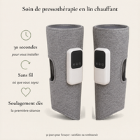EORA · Pressothérapie en Lin Chauffant - Soin Jambes Légères
