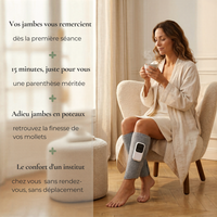 EORA · Pressothérapie en Lin Chauffant - Soin Jambes Légères